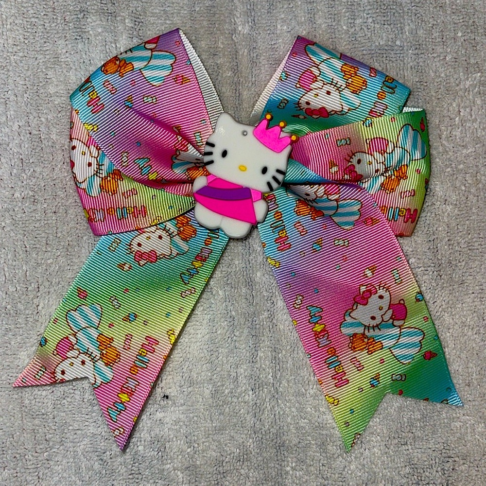 Hello Kitty Rainbow Hair Bow